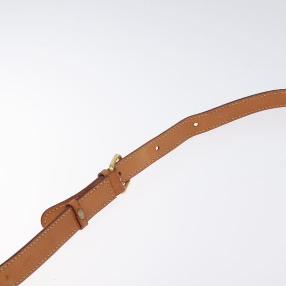 CELINE Macadam Canvas Shoulder Bag Pvc Leather Brown Gold - Picture 8 of 12